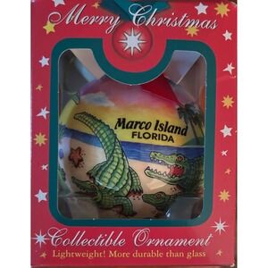NIB‎ Marco Island, Florida Christmas Ornament